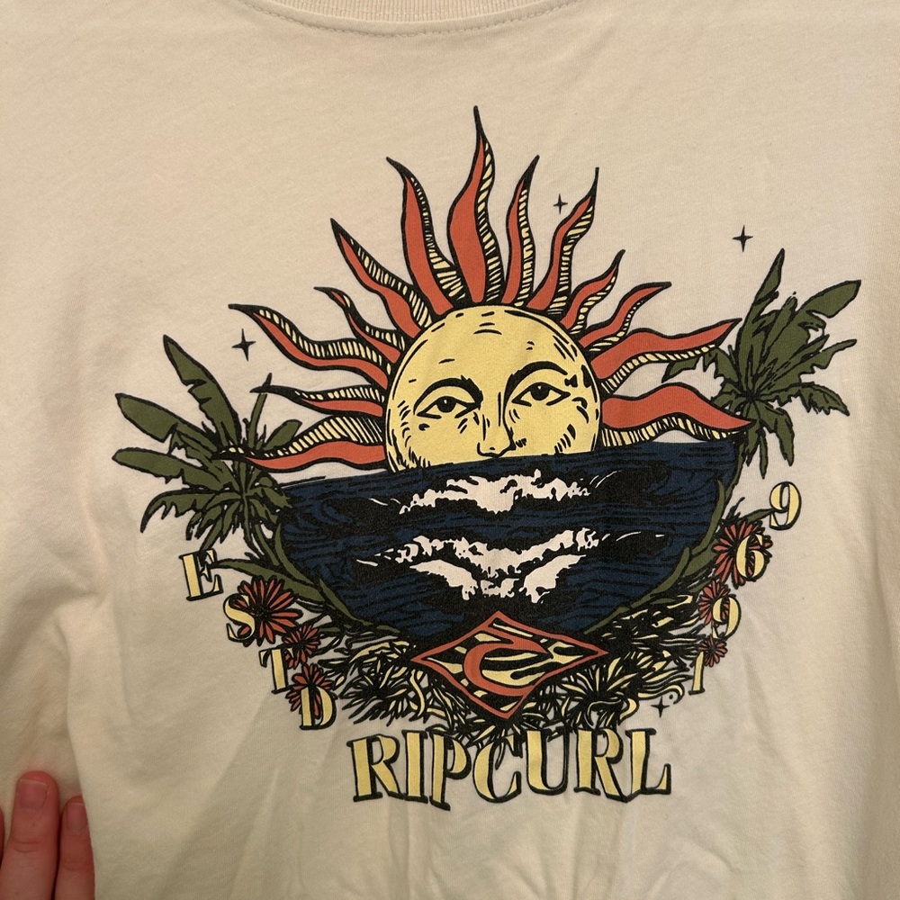 Rip Curl Cream t-shirt
